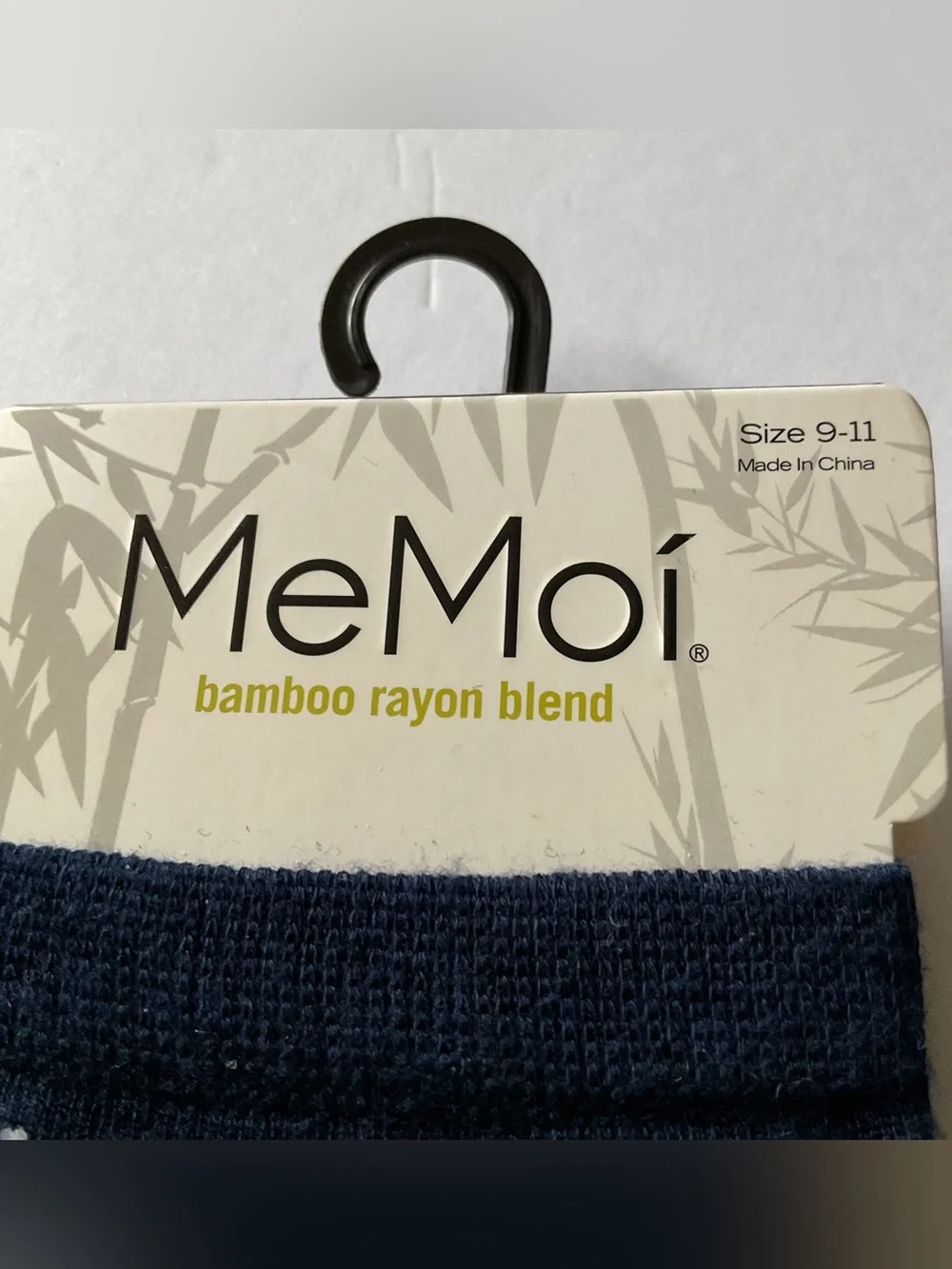 MEMOI WOMENS CREW SOCKS MOUNTAIN SKIER RAYON FROM BAMBOO OS NWT